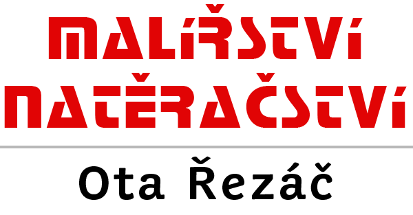 Logo – Malby a nátěry - stavební dokončovací práce Ota Řezáč