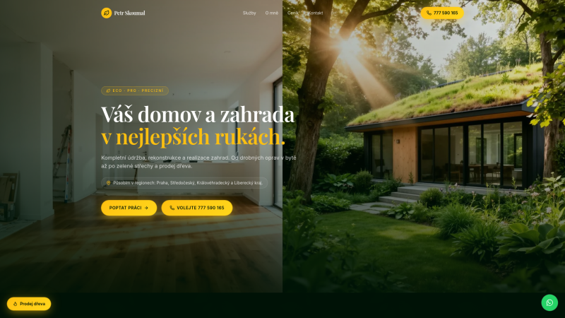 Fotografie z webu – Drobné opravy a údržby bytů, domů a zahrad - Petr Skoumal