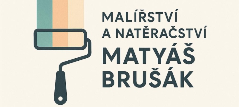 Logo – Malířství a natěračství Brušák