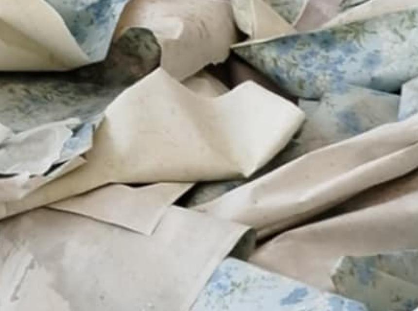 Odstranění původního povrchu. 